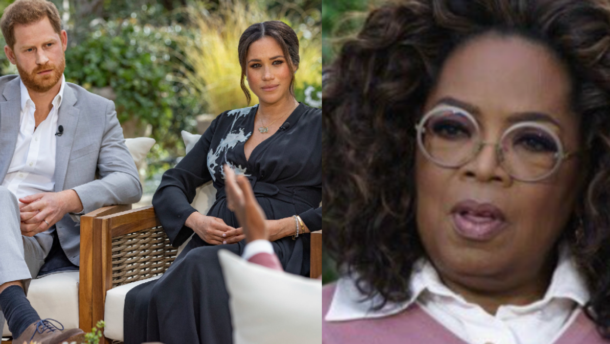 Oprah’s shock over Meghan and Harry’s big revelation has become the internet’s favourite meme