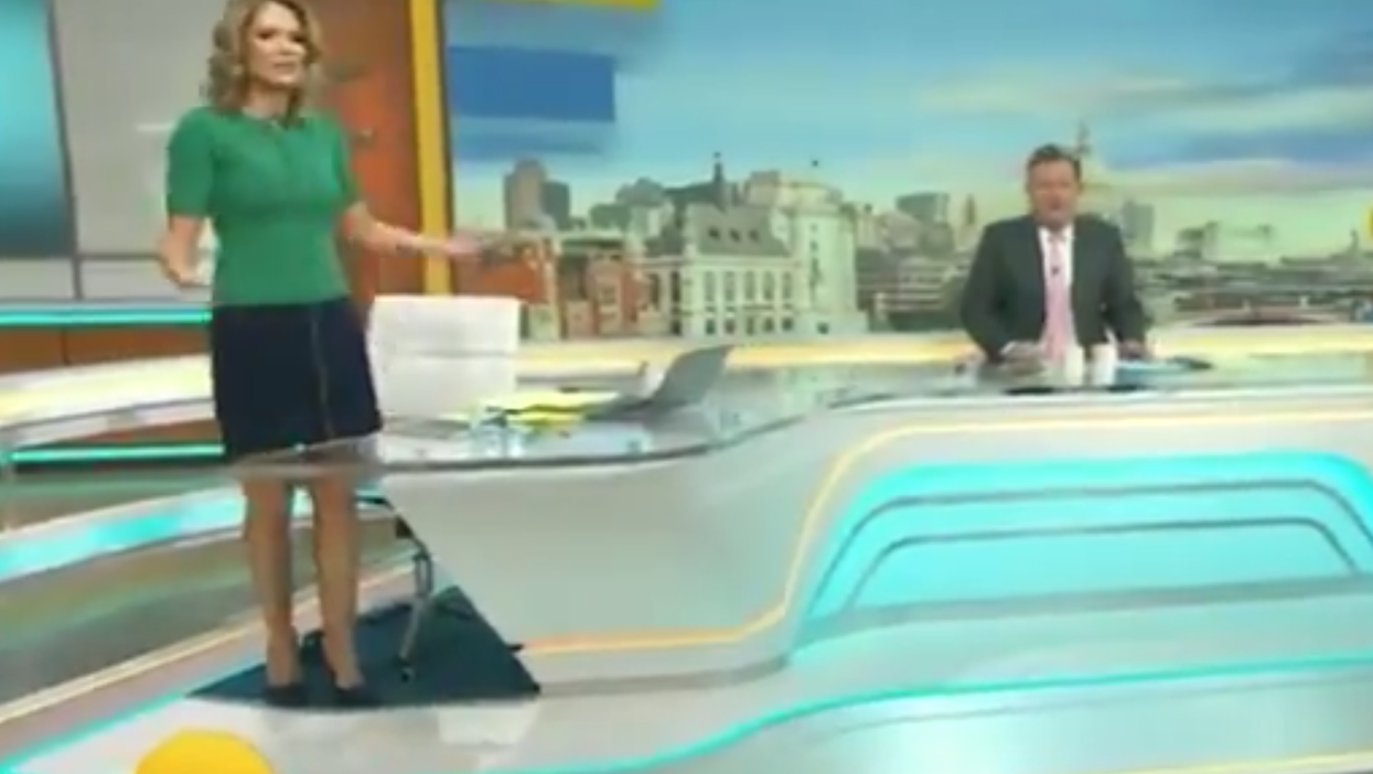 Piers Morgan’s creepy comments to colleague’s outfit sparks social media storm