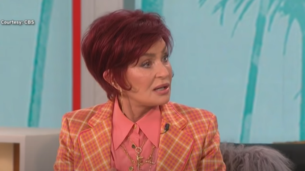 Sharon Osbourne cries as she defends Piers Morgan in tense TV debate