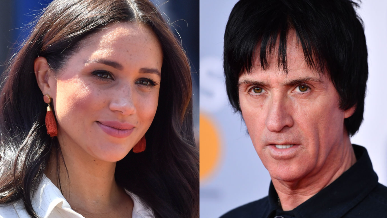 Johnny Marr shows support for Meghan Markle with joke about royal family