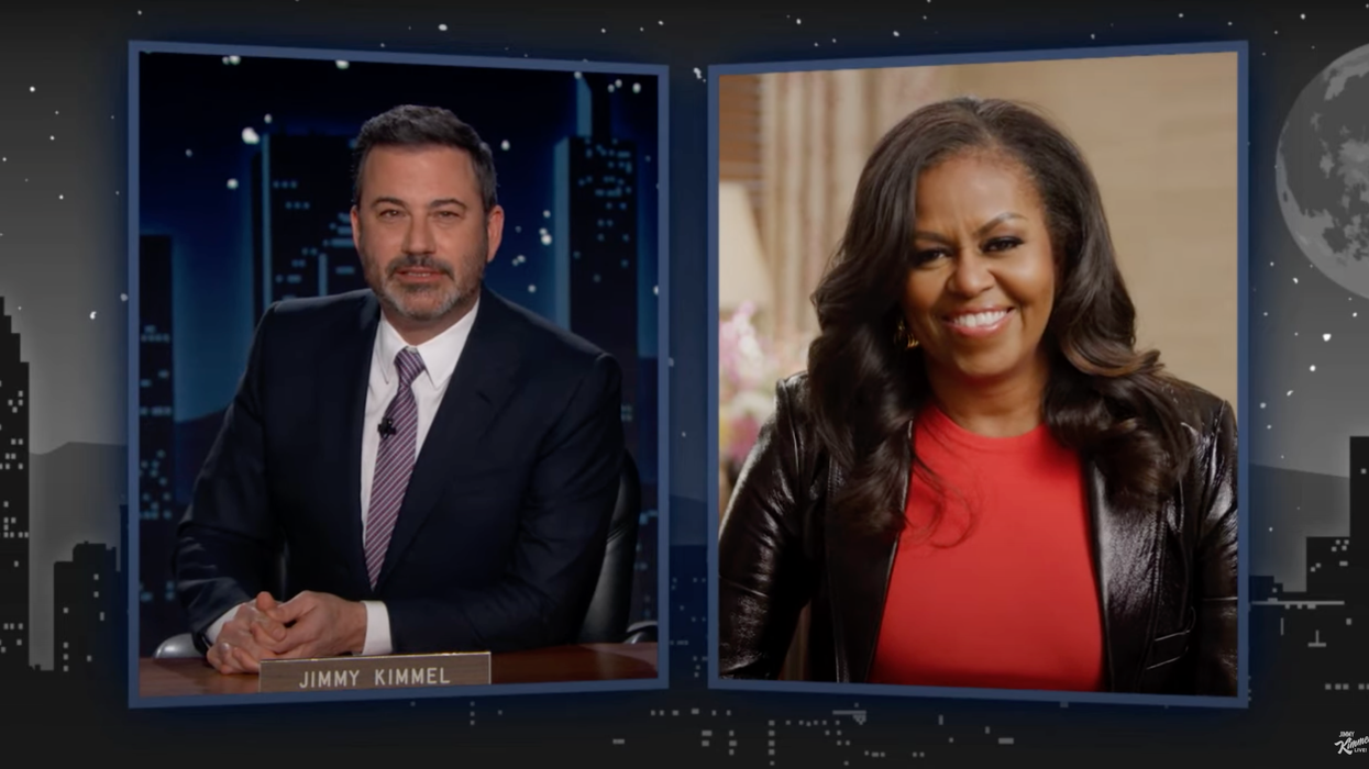 Michelle Obama gives perfect response to Jimmy Kimmel’s ‘sick’ question about her sex life
