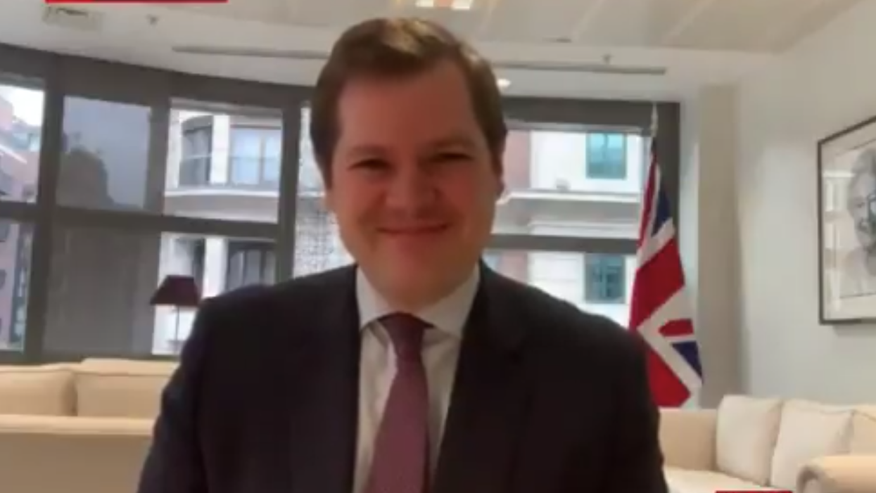 BBC Breakfast host pokes fun at Tory minister with awkward flag joke