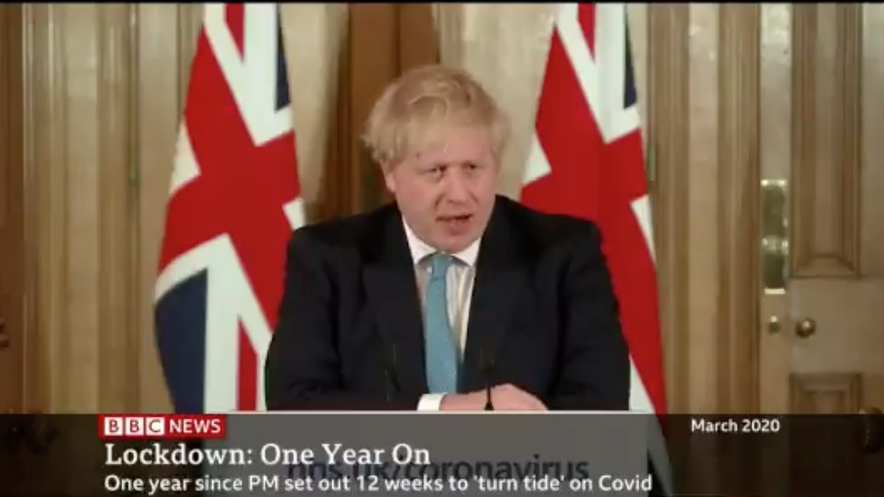 It’s been one year since Boris Johnson promised to ‘turn the tide’ on coronavirus in just three months