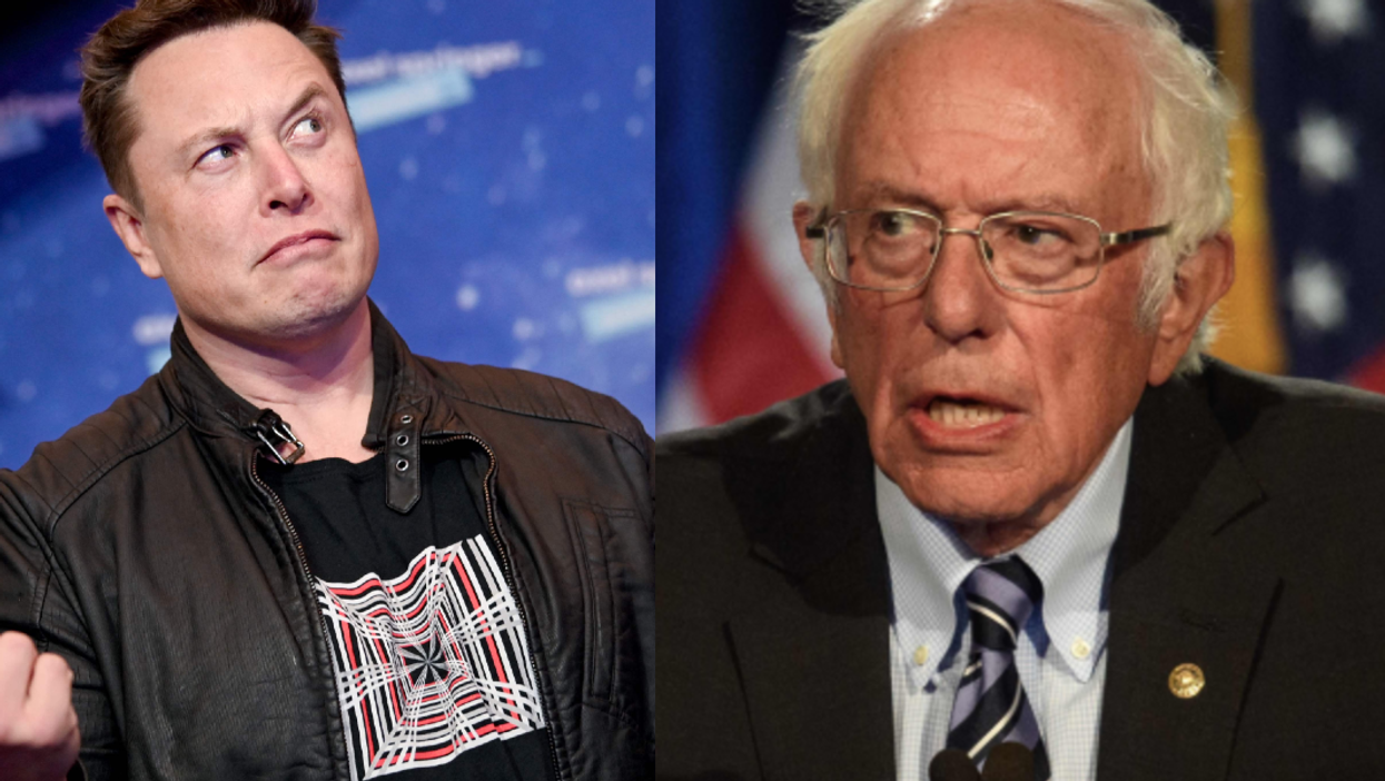 Elon Musk and Bernie Sanders are arguing over how much money should be spent in space