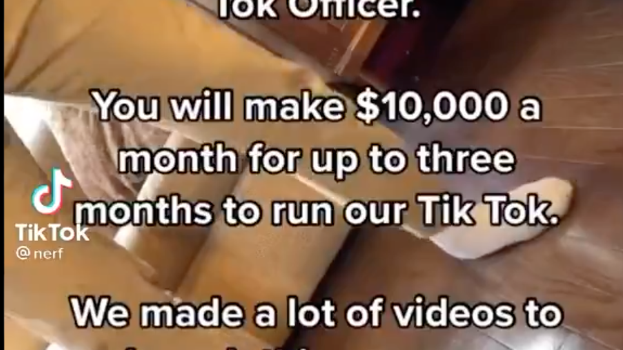 You could be a Chief TikTok Officer for $10,000 a month