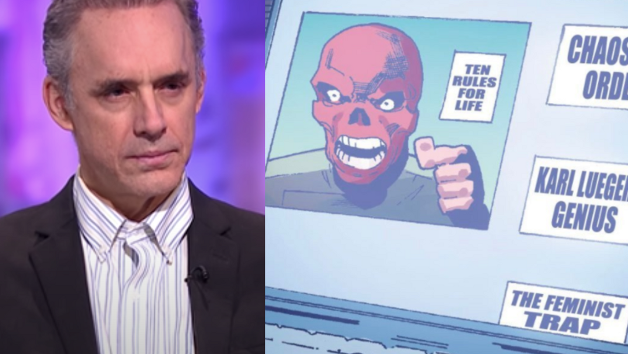 Jordan Peterson is upset that a Nazi in a Captain America comic shares his ideas