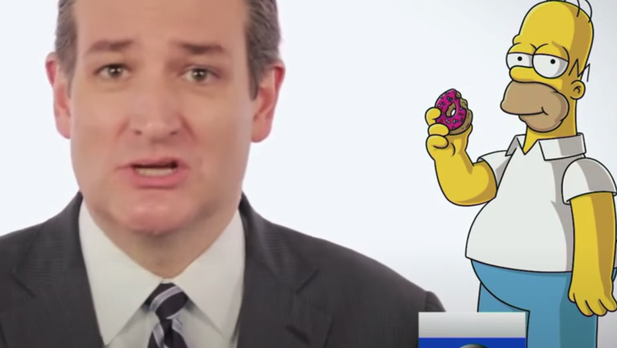Ted Cruz doing Simpsons impressions is legit the worst thing we’ve ever seen