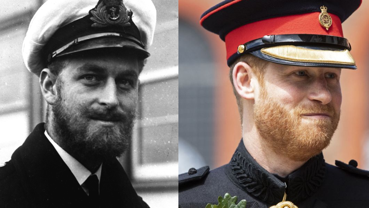 People can’t believe how much a young Prince Philip looks like Prince Harry