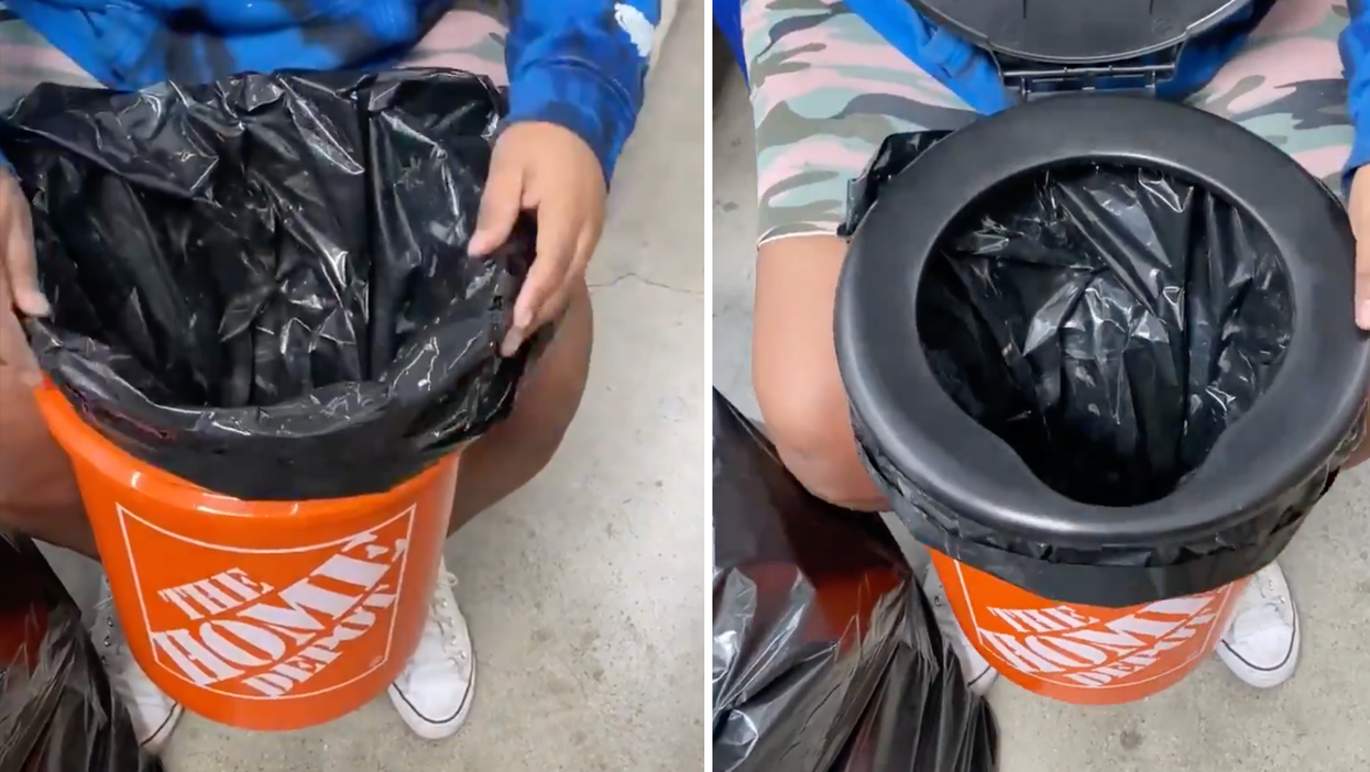 Tutorial on how to make a homemade toilet for the homeless sparks debate about treatment of the unhoused