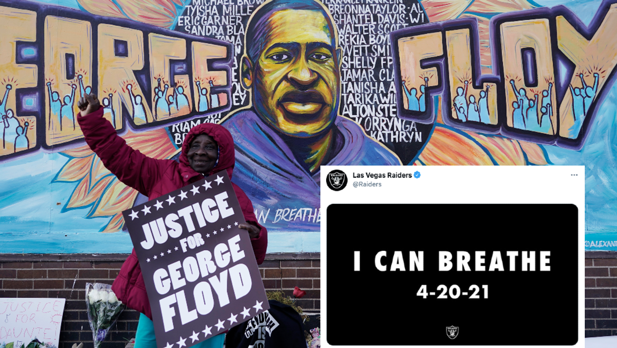 NFL team condemned after tweeting ‘I can breathe’ following Derek Chavin murder conviction