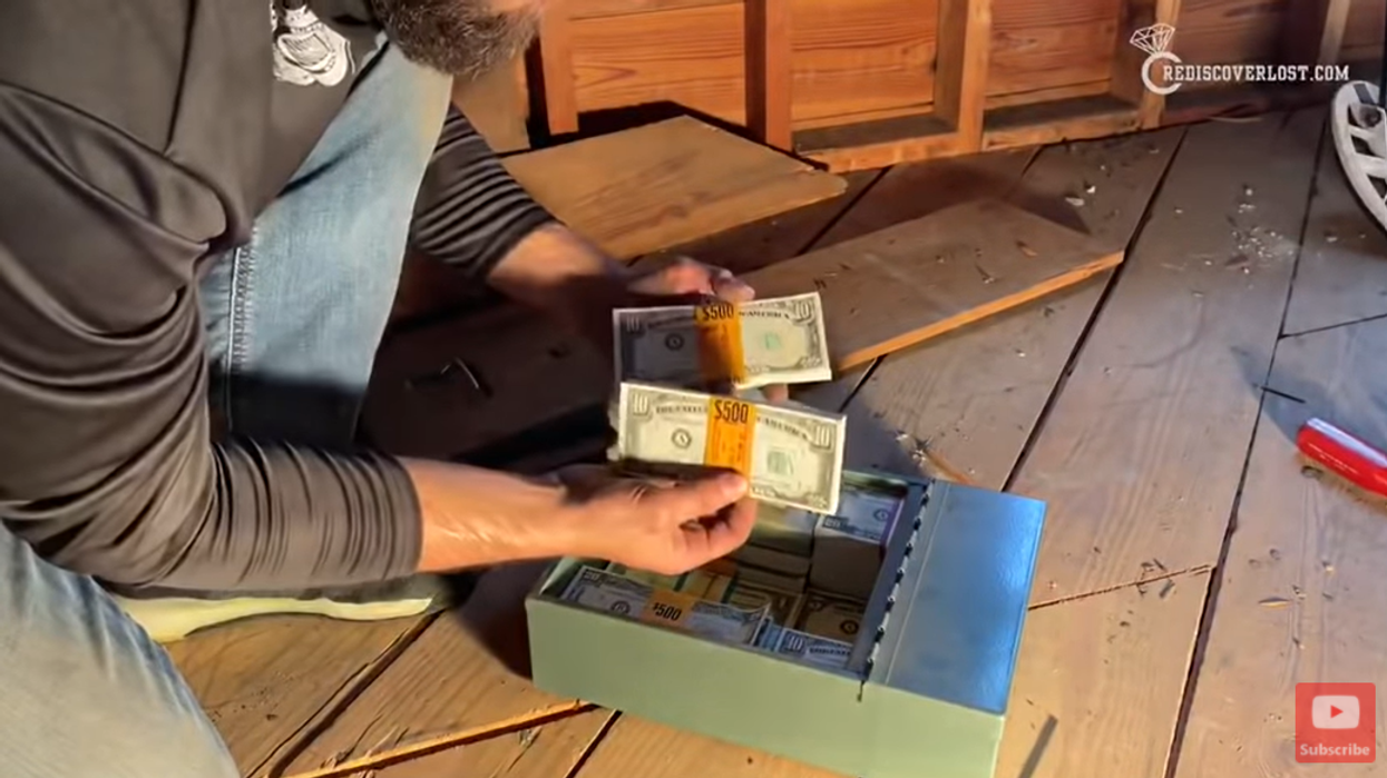 Family find secret $46,000 fortune hidden in their attic
