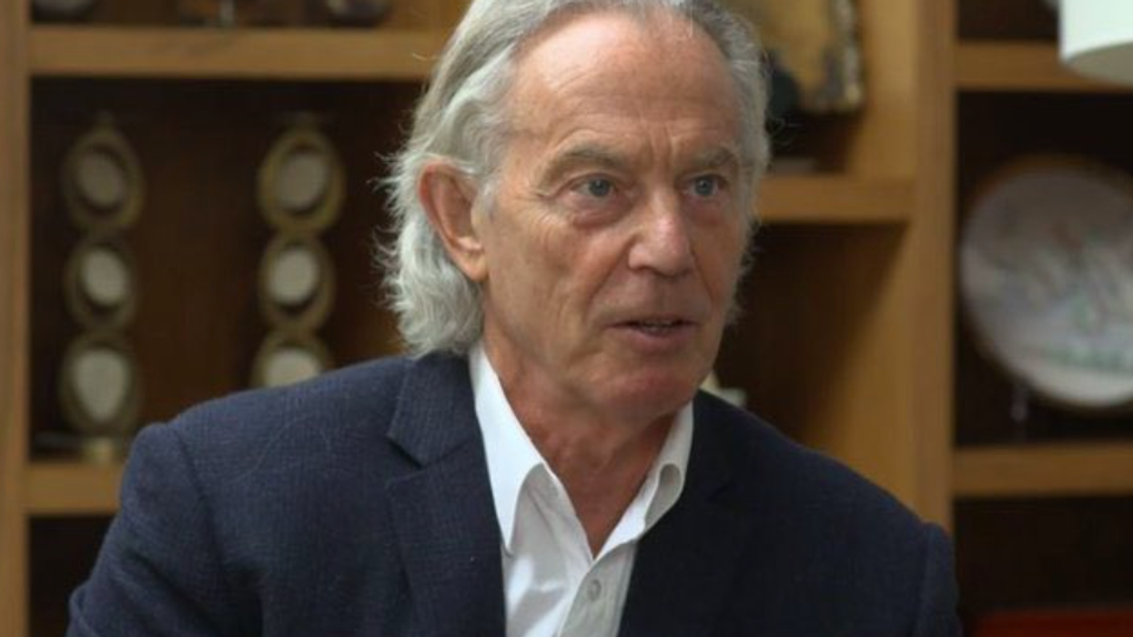 Tony Blair’s new mullet haircut has become an instant meme