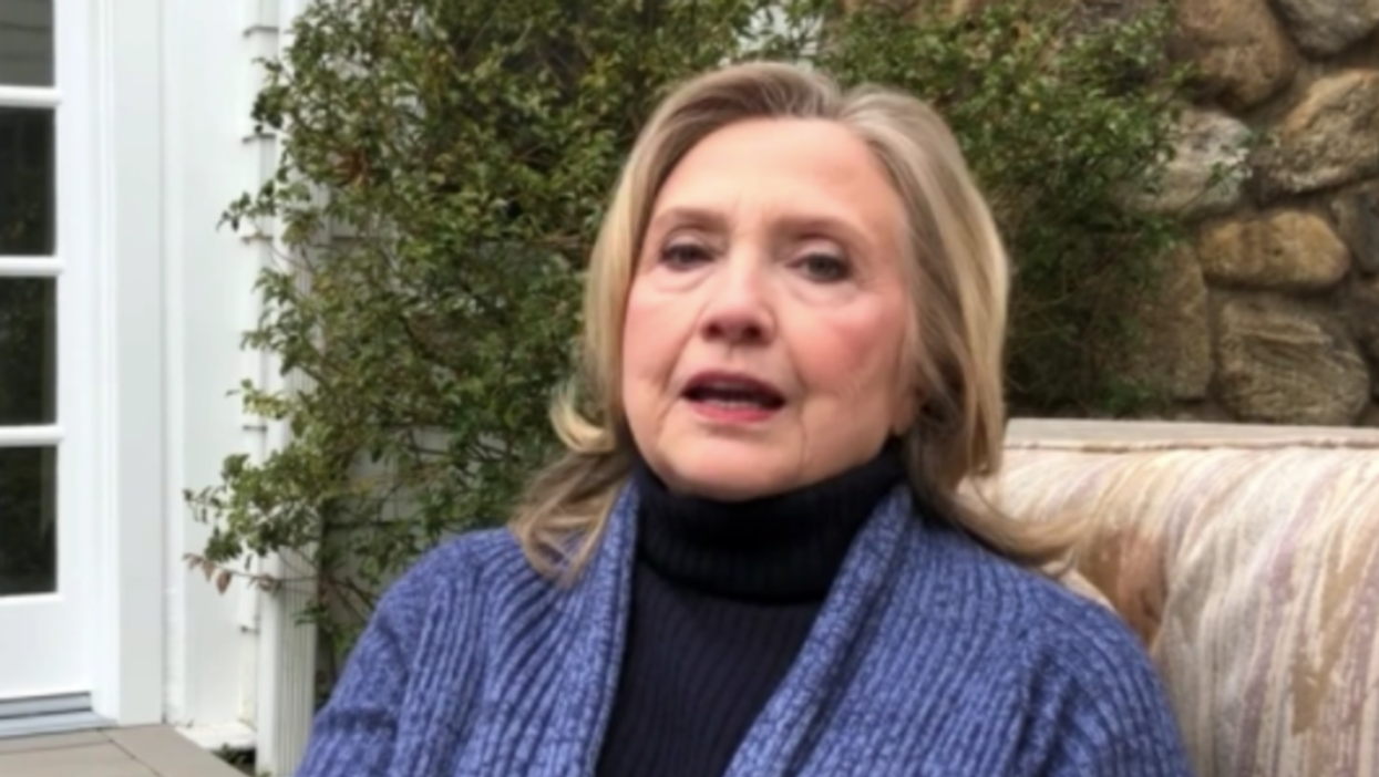 Hillary Clinton confronts conspiracy theorists featured in Borat movie who think she drinks children’s blood