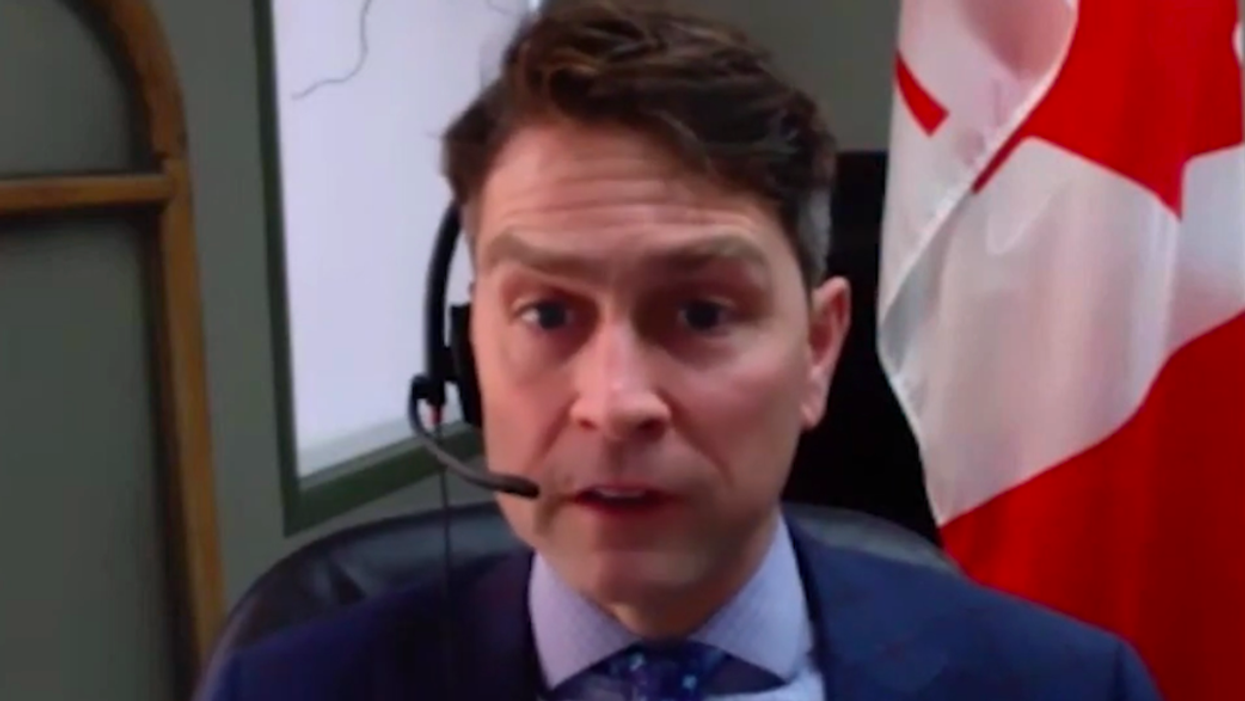 Canadian MP steps back from Parliamentary roles after he was caught urinating on camera