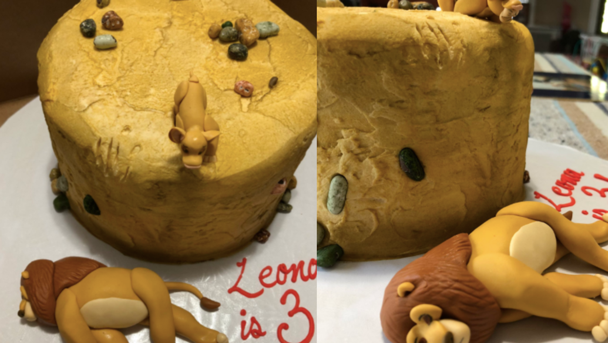 A toddler requested Mufasa’s death from The Lion King on her birthday cake for a genius reason