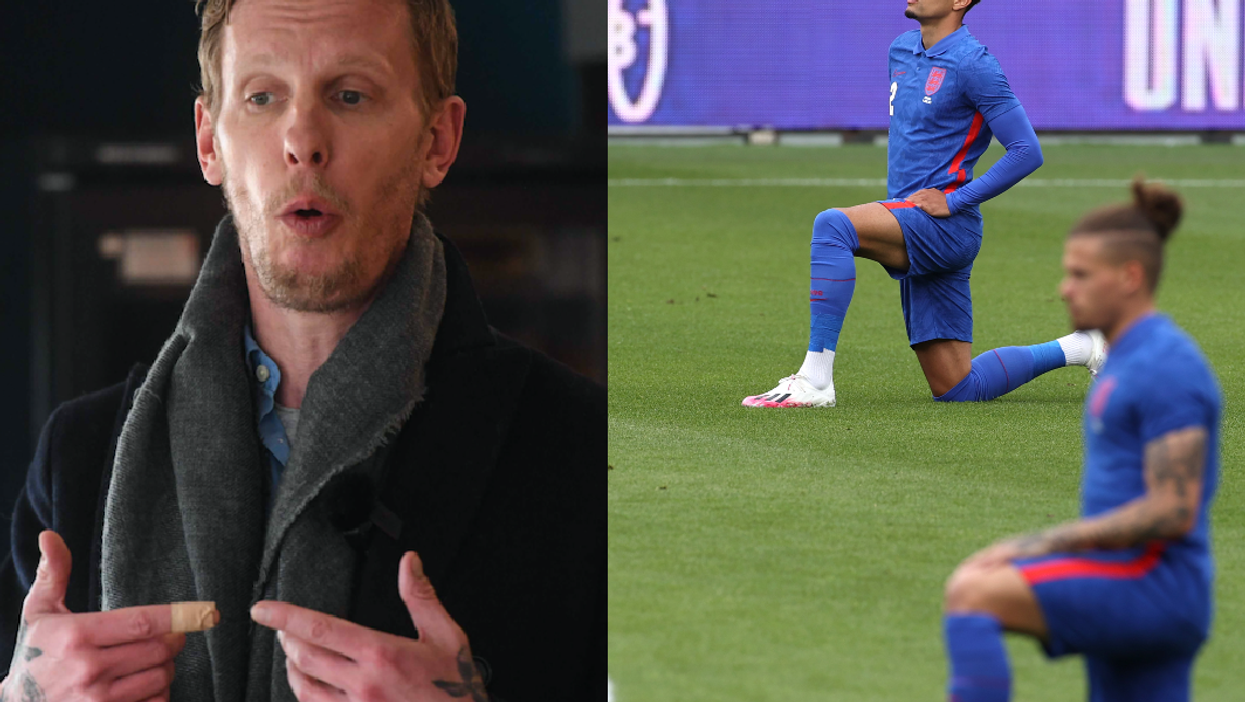 Laurence Fox says he hopes England lose the Euros in rant about taking the knee