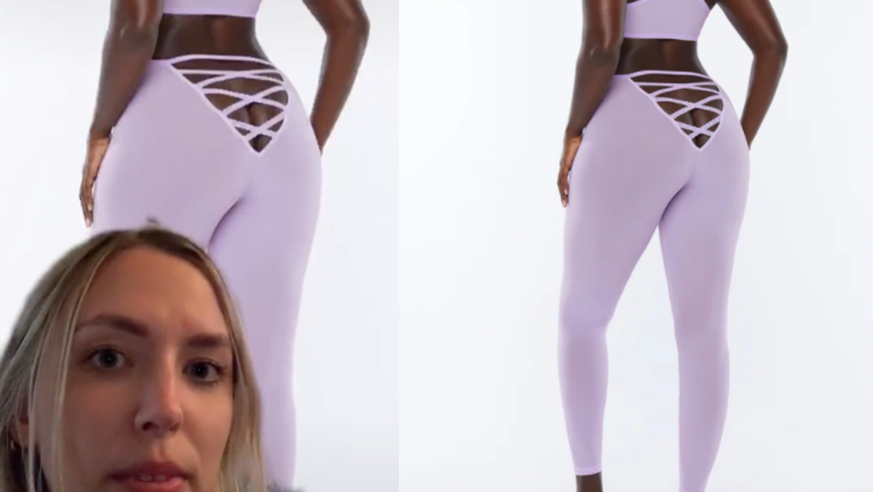 Shoppers left divided by these leggings that expose part of your bottom