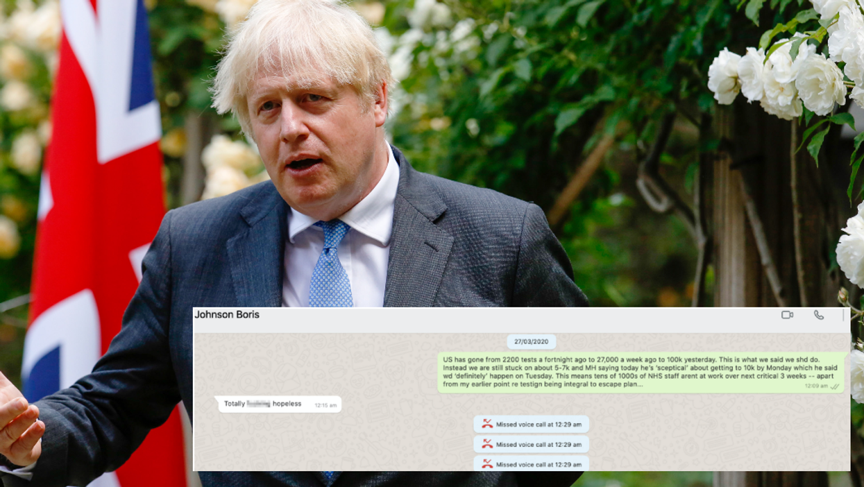 People cannot get over how ‘strange’ Boris Johnson’s texting style is following Cummings WhatsApp leak