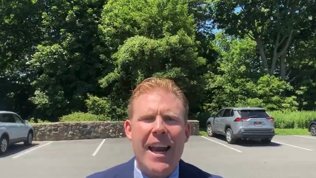 Rudy Giuliani’s son mercilessly mocked for bizarre roadside rant about his father’s law license suspension