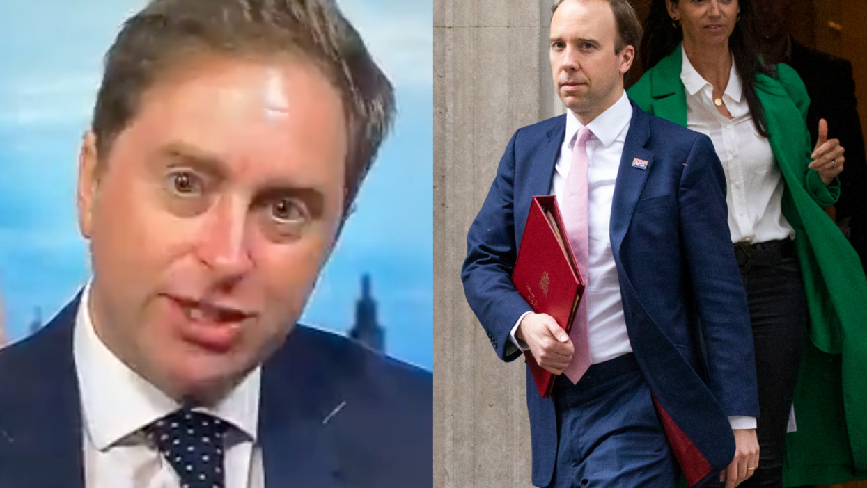 BBC correspondent struggles to pronounce Gina Coladangelo’s name when describing Hancock affair claims