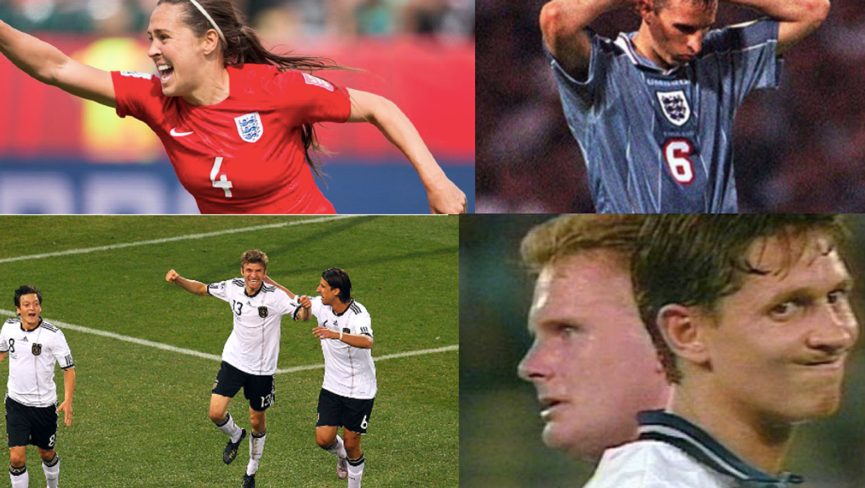 The 12 most iconic moments from England vs Germany matches
