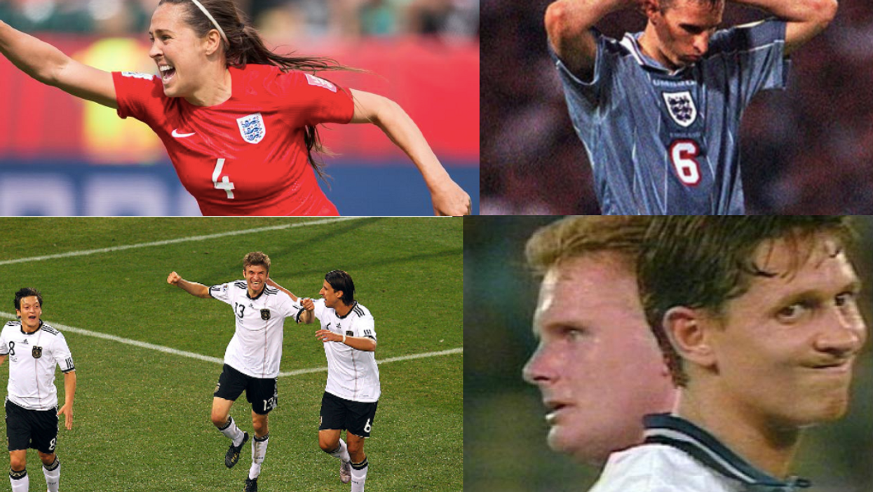 The 12 most iconic moments from England vs Germany matches