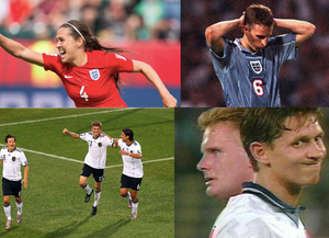 England v Germany: The most iconic moments from the historic