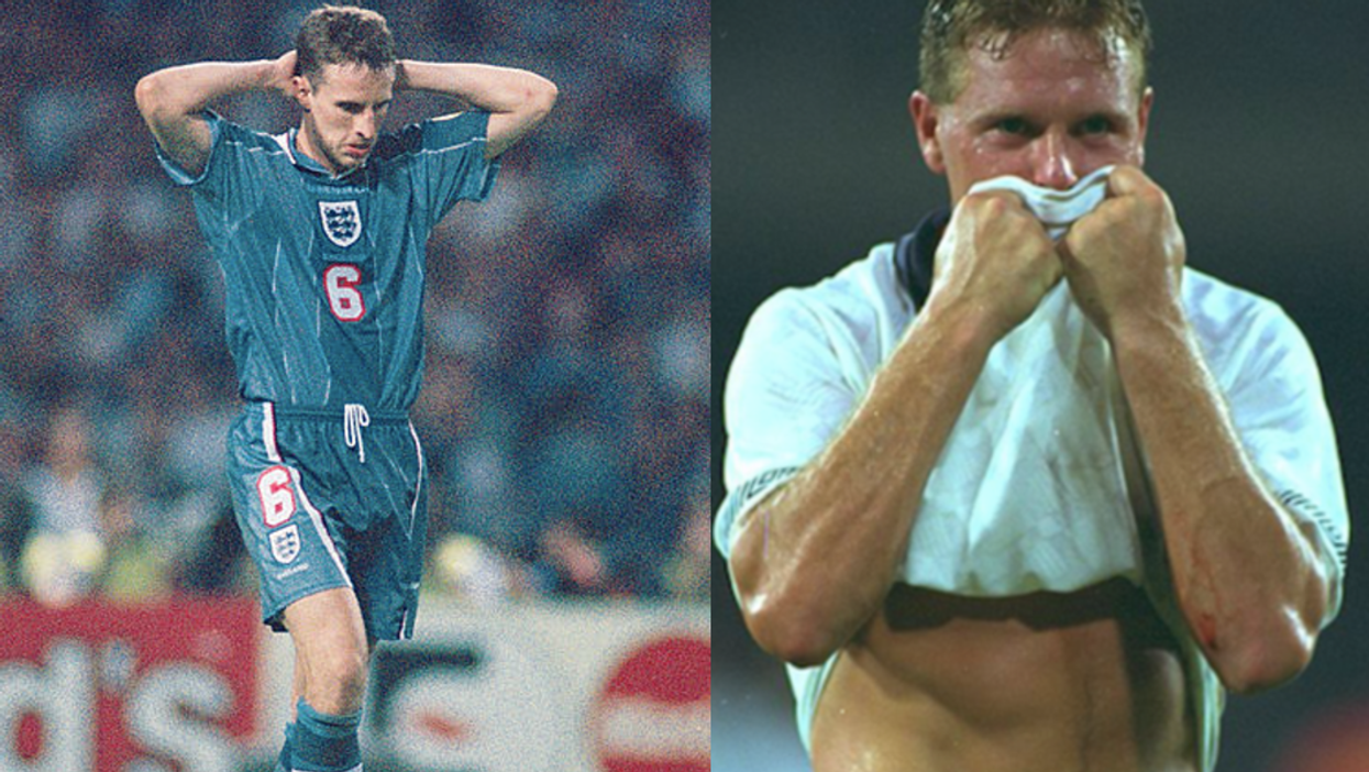 A look back at the England men’s team’s five previous semi-finals at major tournaments