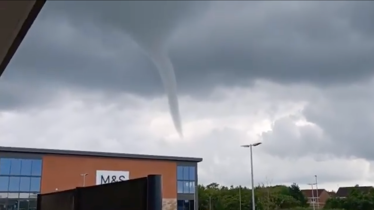 People are sharing amazing videos of a ‘tornado’ that swept through Darlington