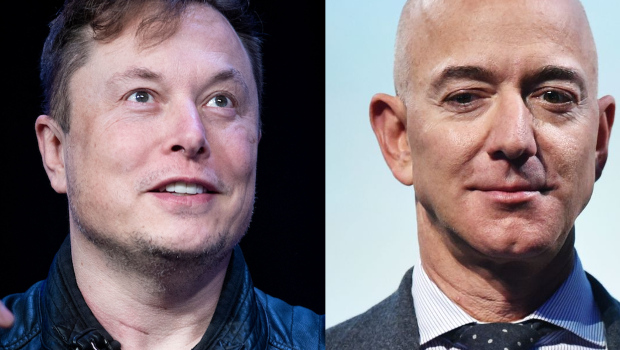A brief history of the rivalry between Elon Musk and Jeff Bezos and their ambitions in space