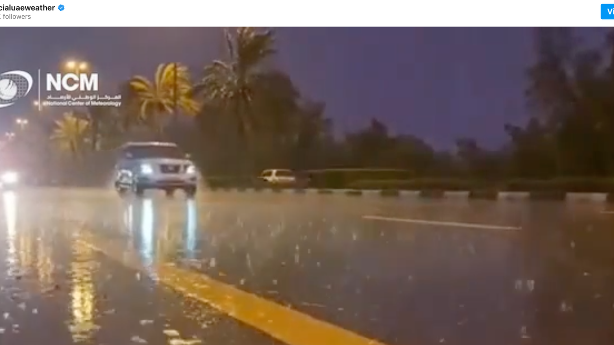 Dubai creates fake rain to battle scorching 50C heat