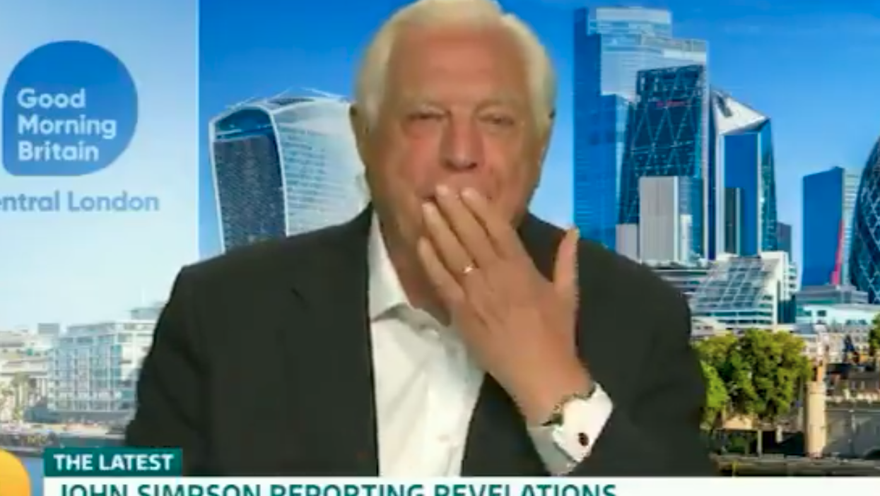 John Simpson yelled very NSFW word on GMB and viewers thought it was hilarious