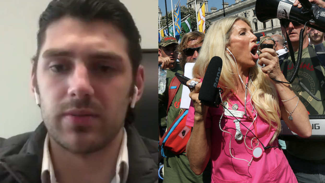 Man whose conspiracy theorist mother compared NHS workers to Nazis says she is ‘beyond help’