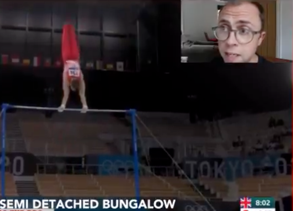 Joe Tracini s Olympic gymnastics commentary is so funny even the athletes think it s hilarious