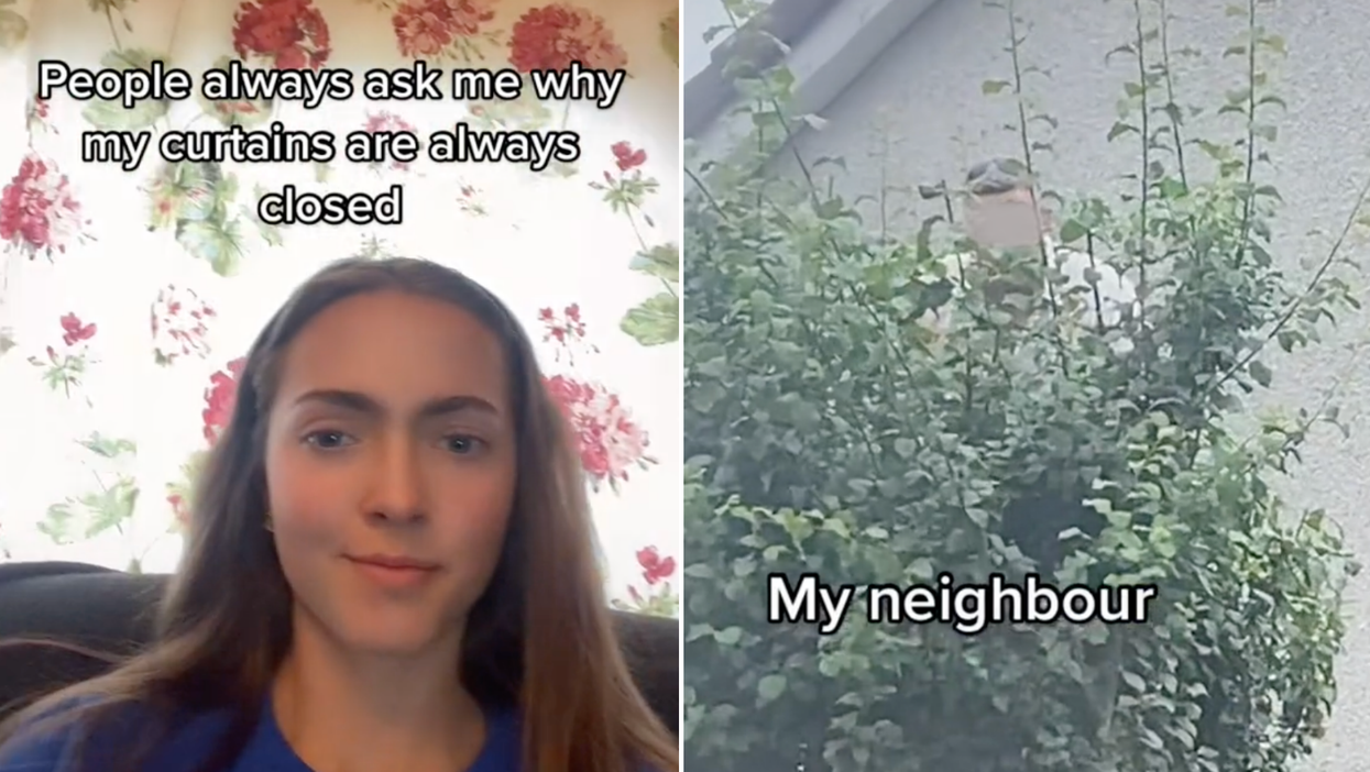 Creepy viral TikTok shows neighbour peering into woman’s home – and the responses are depressing