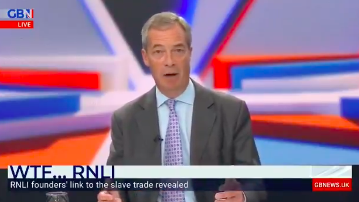Nigel Farage is not happy that funds are being raised to name a lifeboat after him
