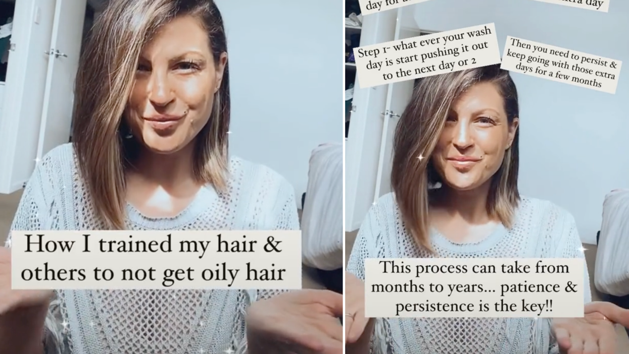 Hairdresser stuns TikTok after revealing how long she goes without washing  her hair | indy100
