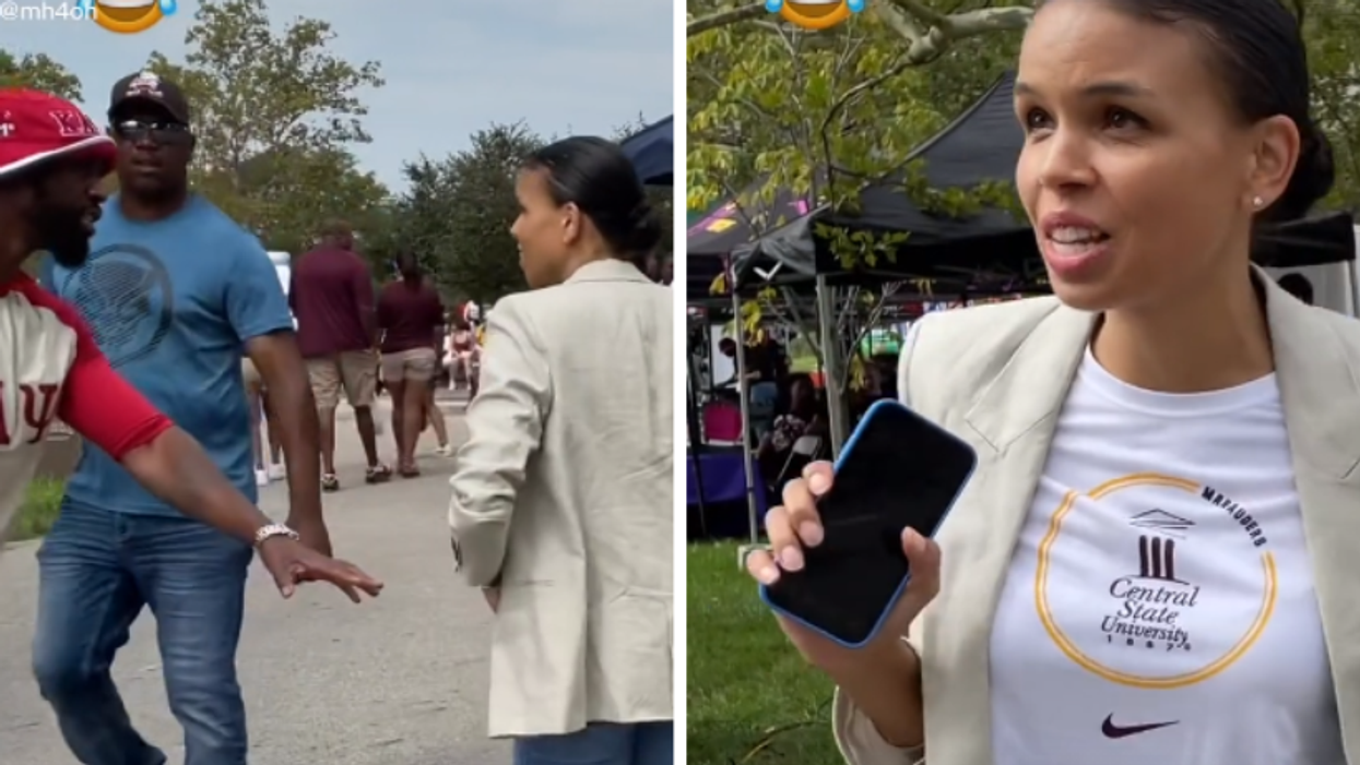 Smooth US Senate candidate puts catcaller in his place