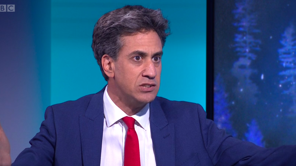 Ed Miliband praised for passionate climate change speech on Newsnight