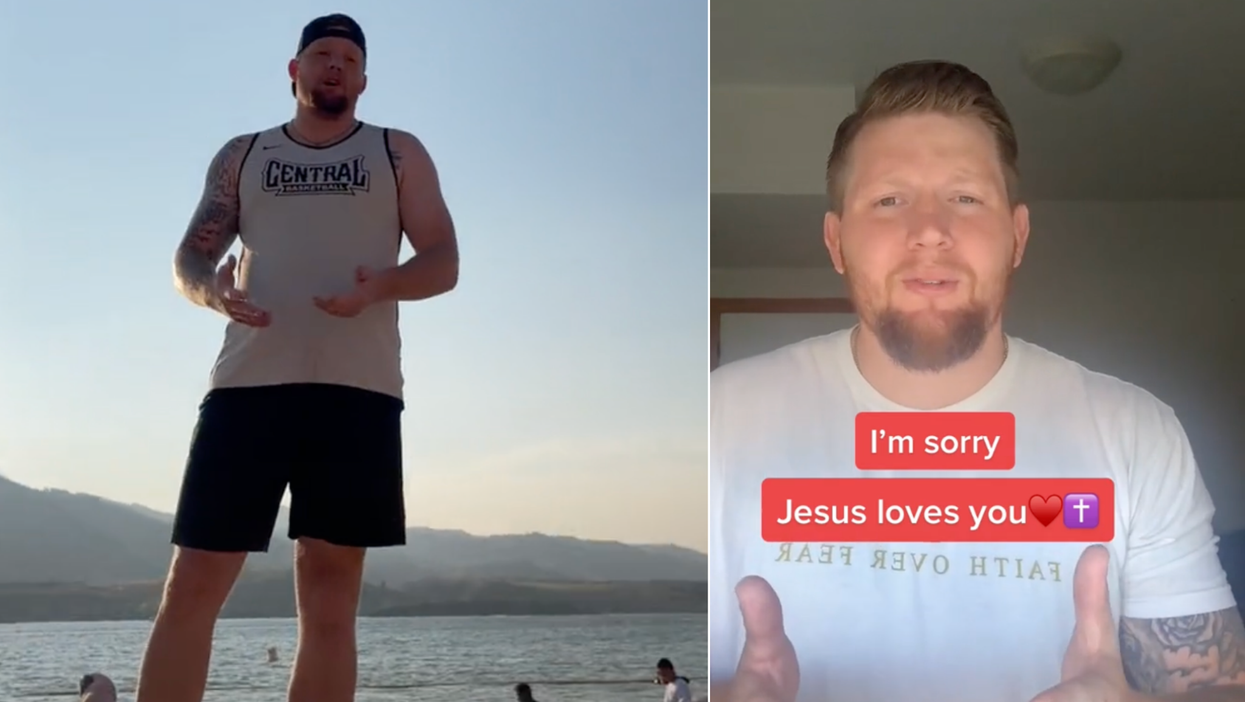 Christian man apologises after criticising women for wearing bikinis at a beach