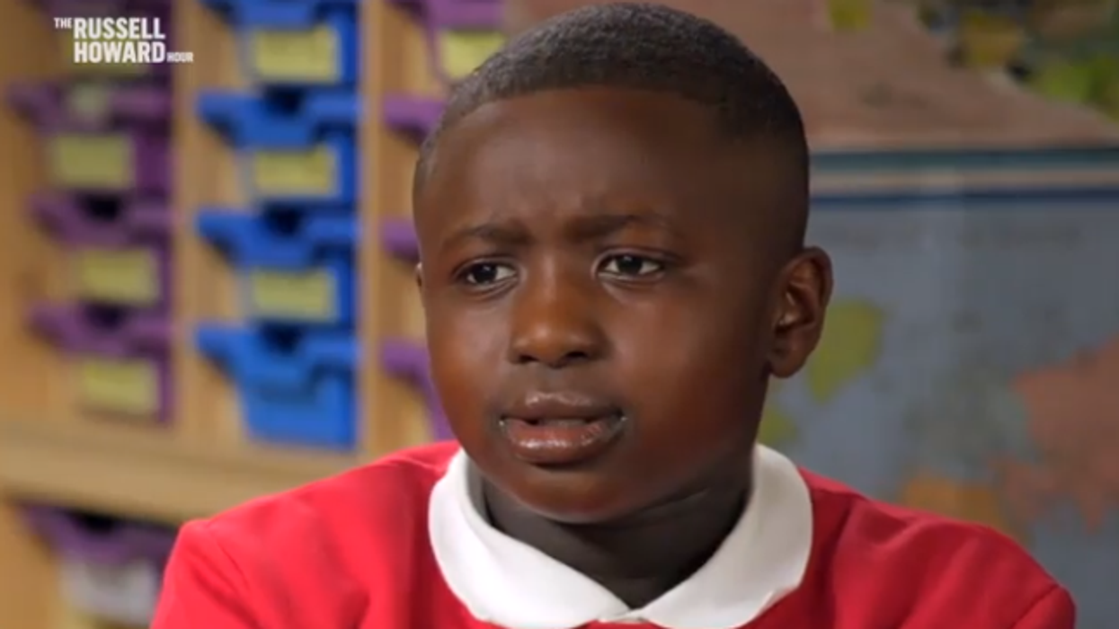 Hilarious moment schoolboy confuses Boris Johnson for The Rock