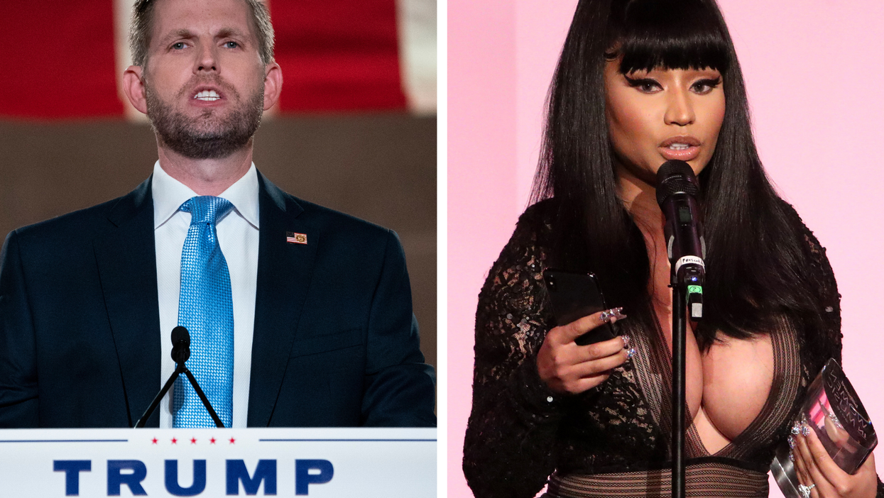 Eric Trump thinks the mockery of Nicki Minaj’s ‘swollen testicles’ story is an ‘unjustice’
