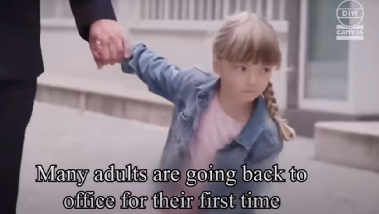 Belgian comedy sketch hilariously nails why adults are so reluctant to go back to the office
