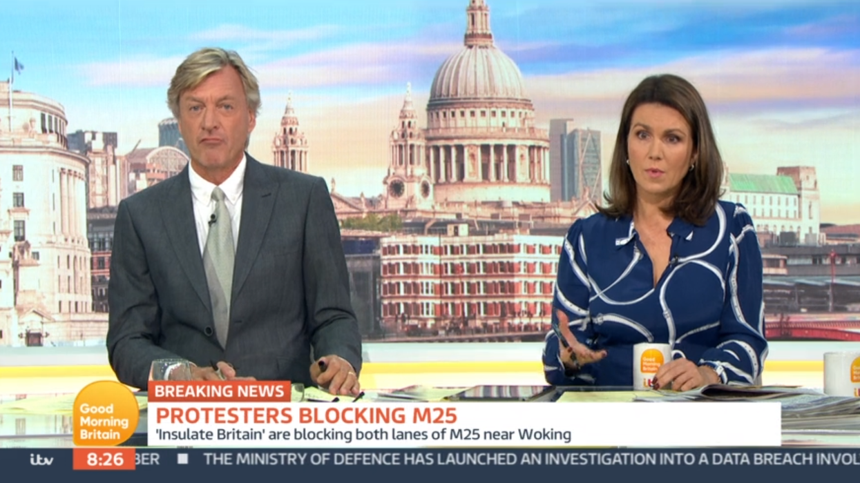 Richard Madeley goes off on ‘ludicrous’ Insulate Britain M25 protest on Good Morning Britain