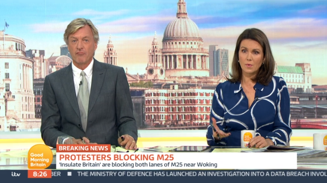 Richard Madeley goes off on ‘ludicrous’ Insulate Britain M25 protest on Good Morning Britain