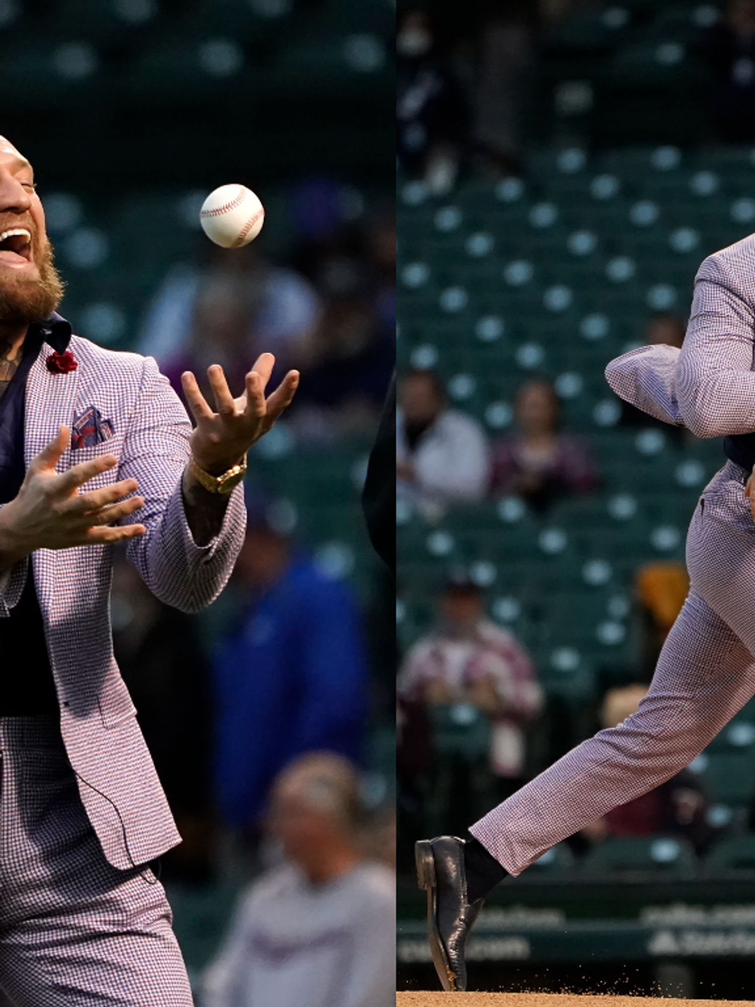 Conor McGregor mocked after throwing one of the ‘worst baseball pitches of all-time’