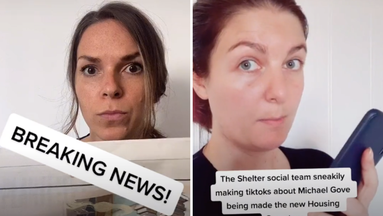 How Shelter is using TikTok to demand change from new housing secretary Michael Gove