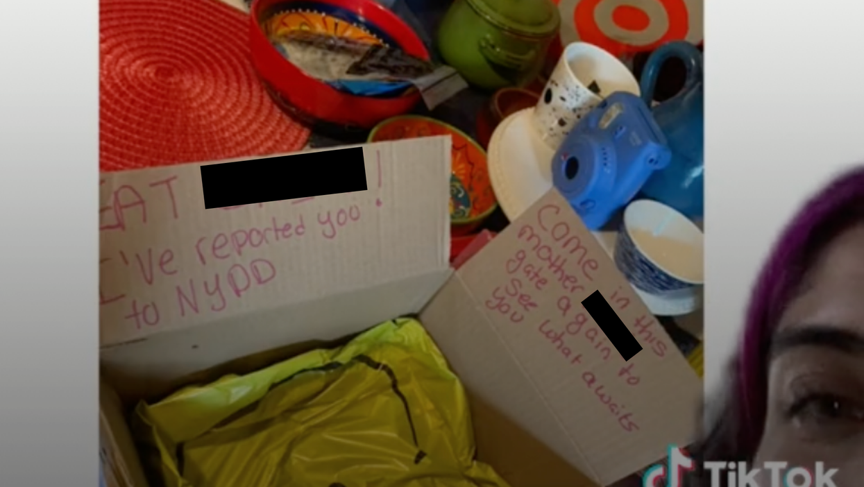 Woman poos in Amazon parcel as revenge for man ‘stealing’ them from doorstep, only for another man to take it