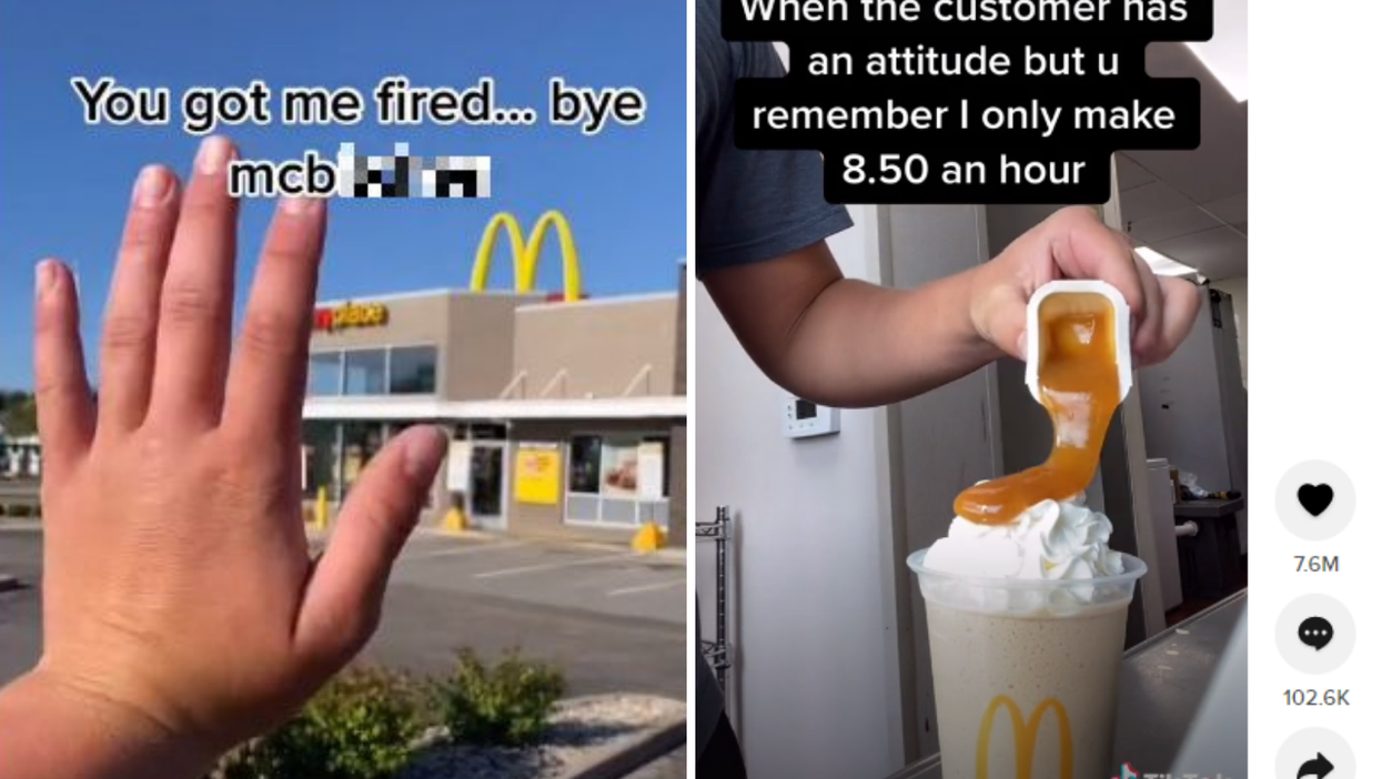 McDonald’s worker ‘fired’ after ‘pouring sweet and sour sauce into customer’s drink’ instead of caramel