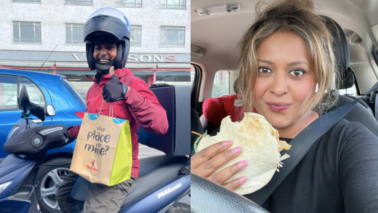 Woman gets Nando’s delivered directly to her car while stuck in two-hour petrol queue